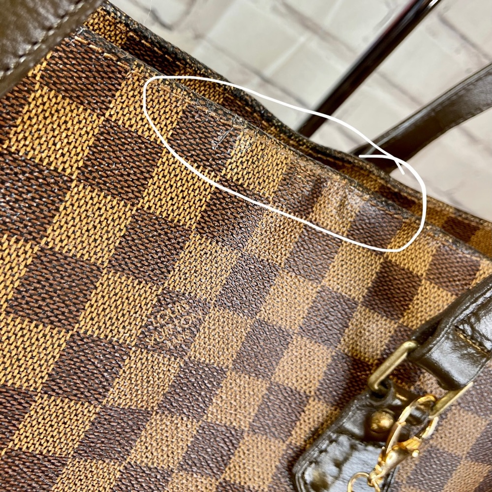 Louis Vuitton Damier Ebene Chelsea Centennaire bag Special Edition #4066 - Picture 14 of 16